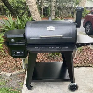 Wood chips w Pellet Smoker Pit Boss Grill Forum