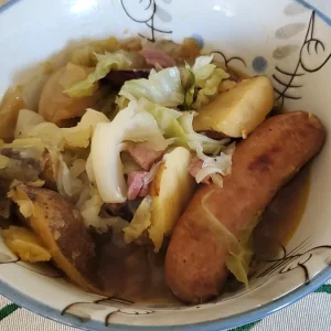 Cabbage and Sausagefor New Year's 260101.webp